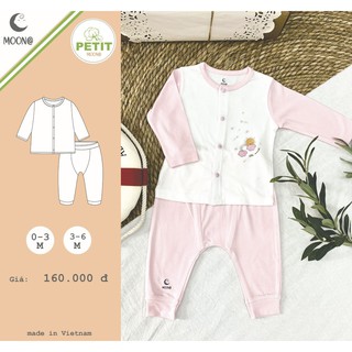 Set sơ sinh moon cho bé 0-6m