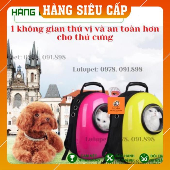 [HÀNG CAO CẤP] BALO PHI HÀNH GIA CHO THÚ CƯNG/ BA LO TRONG SUỐT CHO CHÓ MÈO/ BALO VẬN CHUYỂN CHÓ MÈO/ BALO ĐỰNG CHÓ MÈO