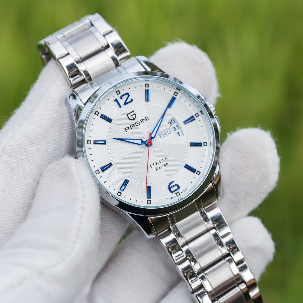 Đồng Hồ Nam PAGINI PA5533 Dây Thép Không Gỉ Cao Cấp Chống Xước Chống Nước Sang Trọng Đẳng Cấp - Bảo Hành 12 Tháng | BigBuy360 - bigbuy360.vn