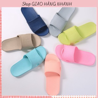 Dép Đi Trong Nhà, Văn Phòng, Spa ,Khách Sạn, Nhà Tắm Xuất Hàn Chất Liệu Nhựa Đúc Nguyên  Khối 2067