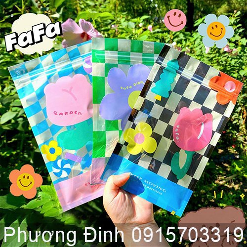 Túi đựng khẩu trang chống bụi chống nước BENTOY MILKJOY Túi zip đựng thực phẩm an toàn vệ sinh