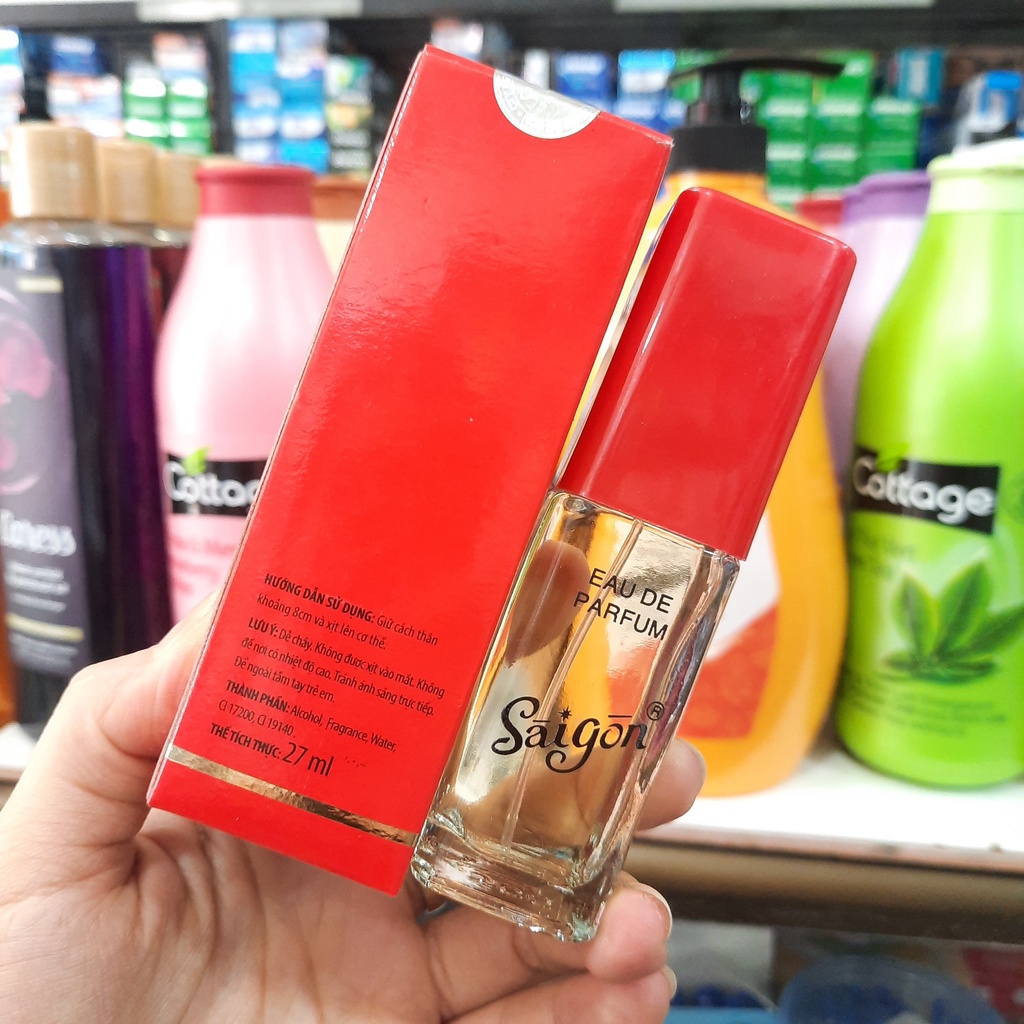 Nước hoa Sài Gòn đỏ Eau De Parfum 27ml