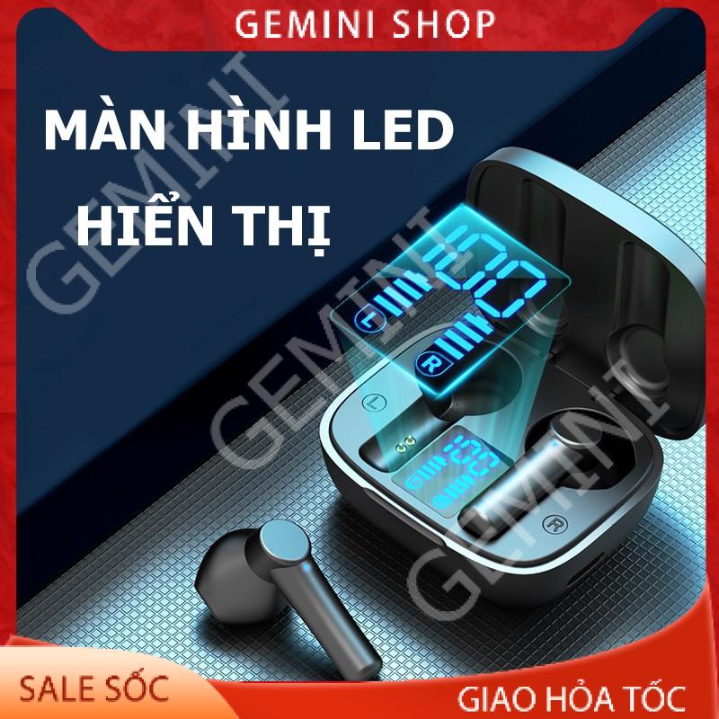 Tai nghe Bluetooth LB8 Pro TWS 5.0 True Wireless không dây cảm ứng chống nước IPX5 chống ồn pin trâu GEMINI SHOP