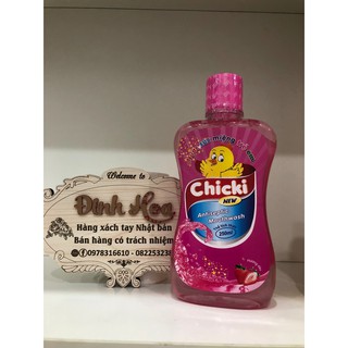 Nước súc miệng Chicki 250ml