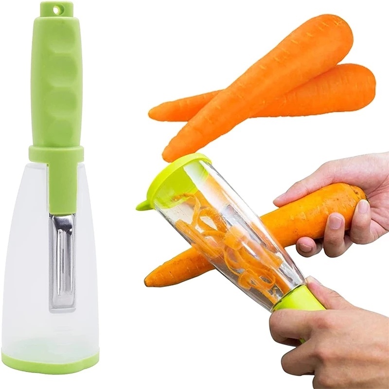 1 Dụng Cụ Gọt Vỏ Đa Năng Bằng Thép Không Gỉ