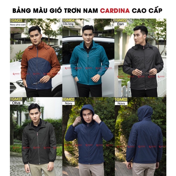 áo gió nam 2 lớp