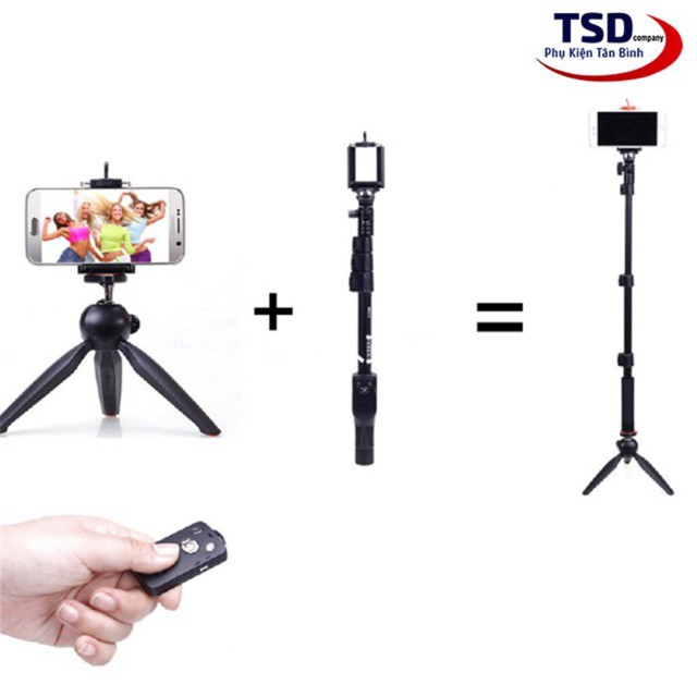 Combo Gậy Chụp Hình 1288 & Tripod 288 TIỆN LỢI