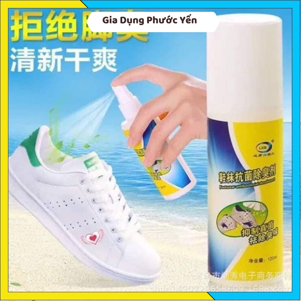 Xịt chống hôi giày 120ml