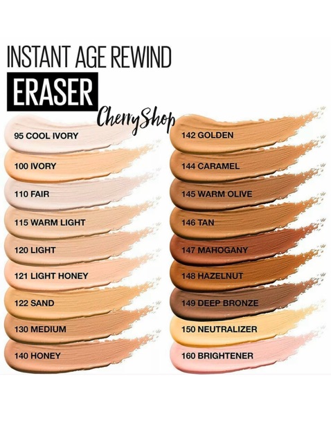 Bút che khuyết điểm Maybelline Instant Age Rewind Eraser Dark Circles Concealer Treatment (6ml)