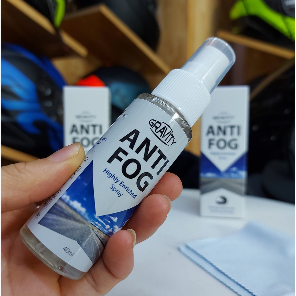 Xịt chống đọng sương ANTI-FOG dùng cho kính mũ bảo hiểm