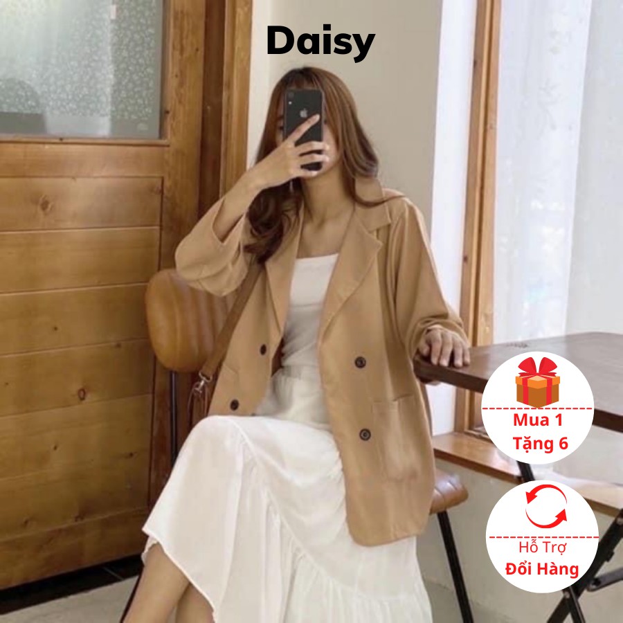 [Quà Tặng Dây Buộc Tóc Bạn Nhé] ÁO BLAZER TRƠN HÀN QUỐC [ CLIP- CÓ SẴN] | BigBuy360 - bigbuy360.vn