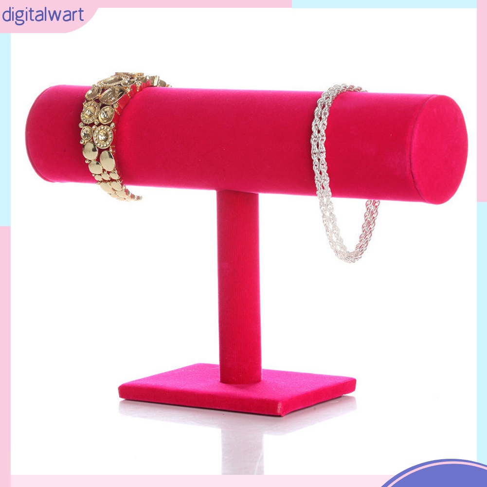 (Hàng Mới Về) Giá Đỡ Trưng Bày Trang Sức Chất Liệu Nhung Thời Trang