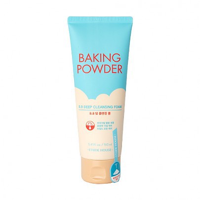 Sữa Rửa Mặt sạch sâu lỗ chân lông chứa thành phần Baking Powder rửa mặt sạch sâu ETUDE 160ml Chất Lượng Cao