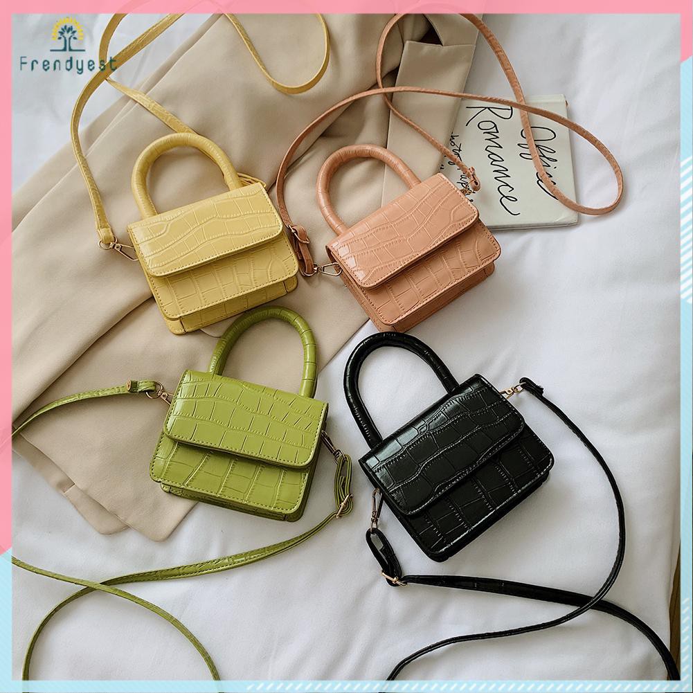 Túi da mini đeo chéo phong cách thời trang thanh lịch cho phái nữ