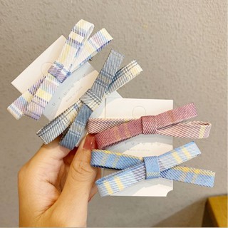 KẸP TÓC NƠ SỌC CARO