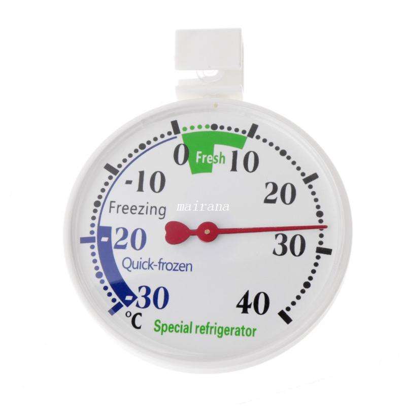 Nhiệt Kế Đo Nhiệt Độ Tủ Lạnh Dạng Treo Cỡ Lớn Màu Đỏ Số 30°~40°C đối với bệnh viện tại bệnh viện siêu Thị sử dụng Durabl