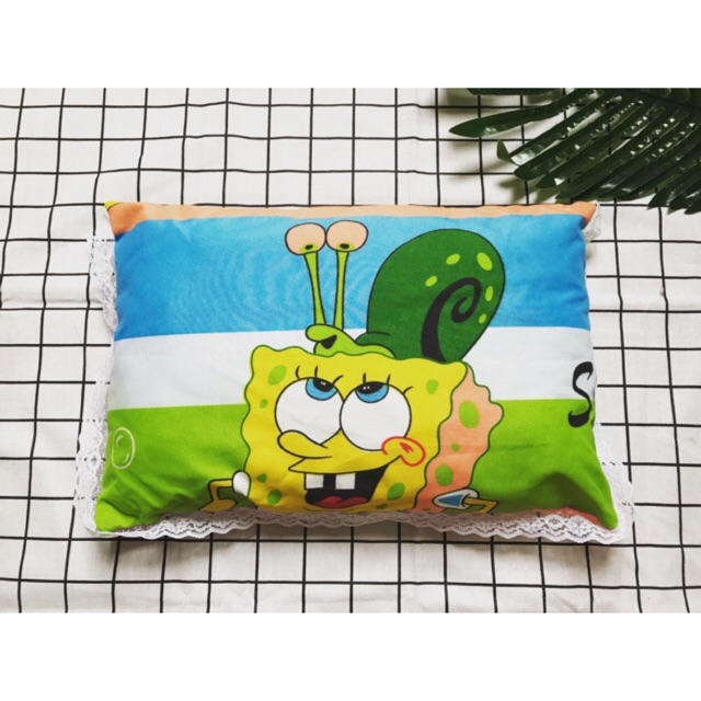 Gối lá đinh lăng cho bé