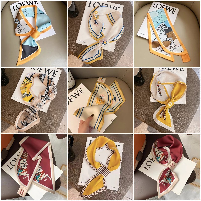 Dây Ruy Băng Lụa Thắt Nơ Cài Tóc Đa Năng