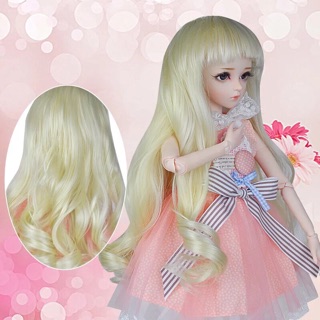 Tóc giả cho bjd 1/3 ( doris kilig doll)