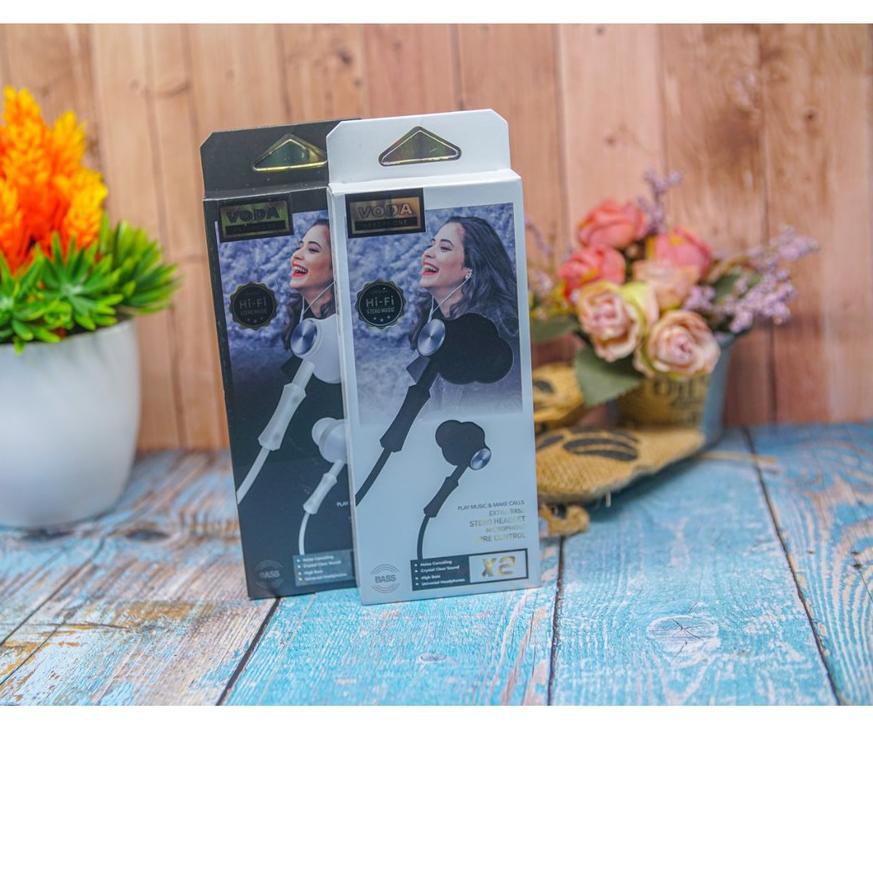 Tai Nghe Nhét Tai Voda X2 Âm Thanh Siêu Trầm | BigBuy360 - bigbuy360.vn