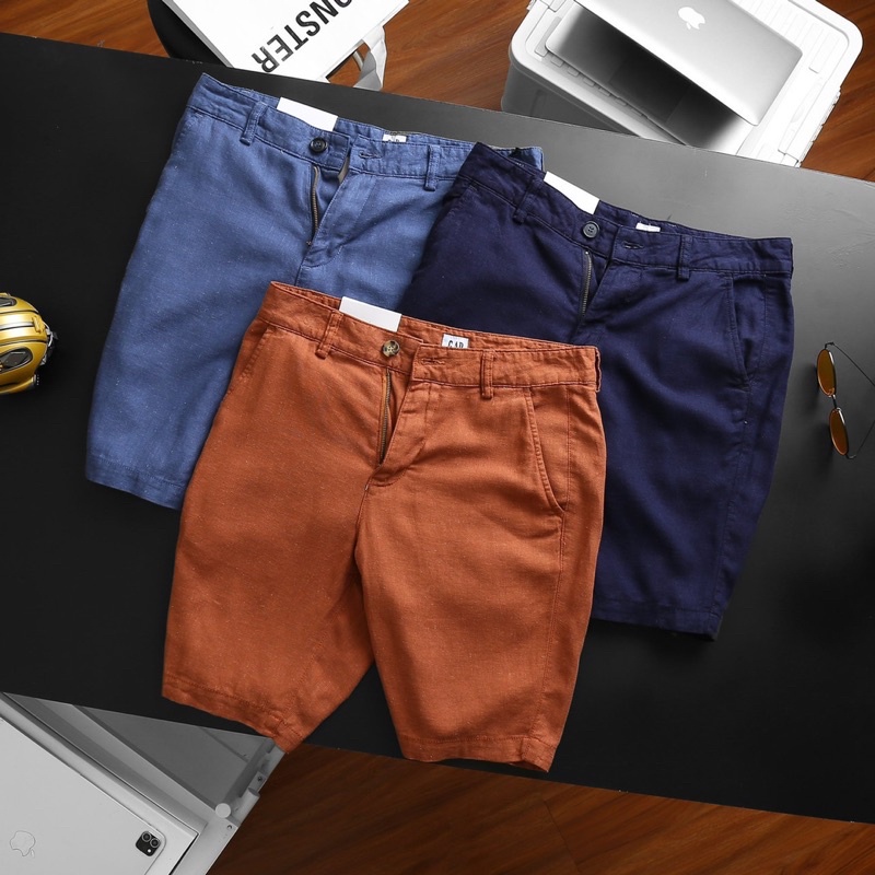 QUẦN SHORT NAM LINEN