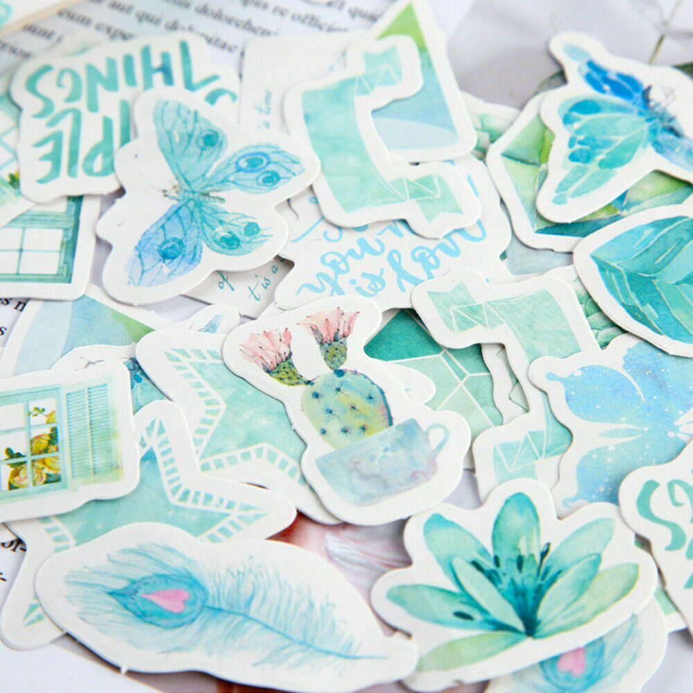 Bộ 46 miếng dán chống thấm nước phong cách Nhật Bản