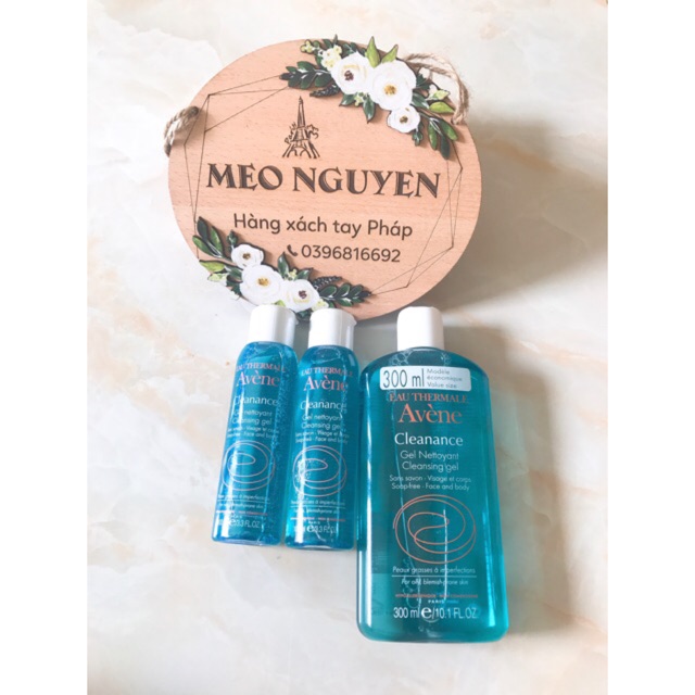 Gel rửa mặt avene