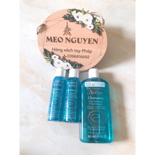 Gel rửa mặt avene