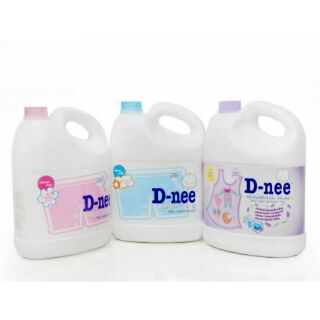 (140k)Giặt xả Dnee 3L trắng/xanh/hồng/tím