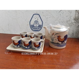 Bộ bình trà con gà cao cấp siêu hot siêu rẻ
