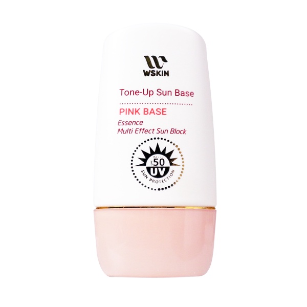 Kem Chống Nắng Lót Makeup WSKIN Sun Base Pink Base SPF50+ PA++++
