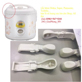 Lẫy khóa nồi cơm điện Supor cơ, nắp gài CFXB50YB13VN-RD-50 - Phụ kiện, linh kiện nồi cơm điện Midea
