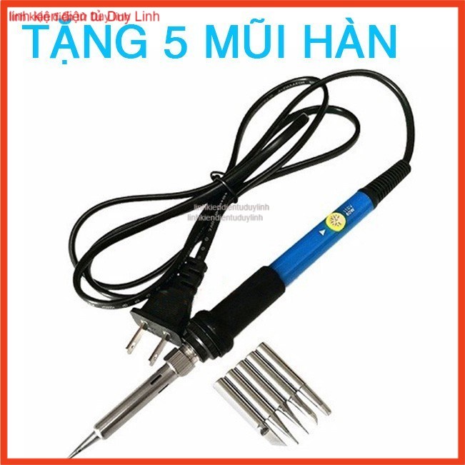 Tay Hàn  Điều Chỉnh Nhiệt Độ  60W tặng 5 mũi hàn .