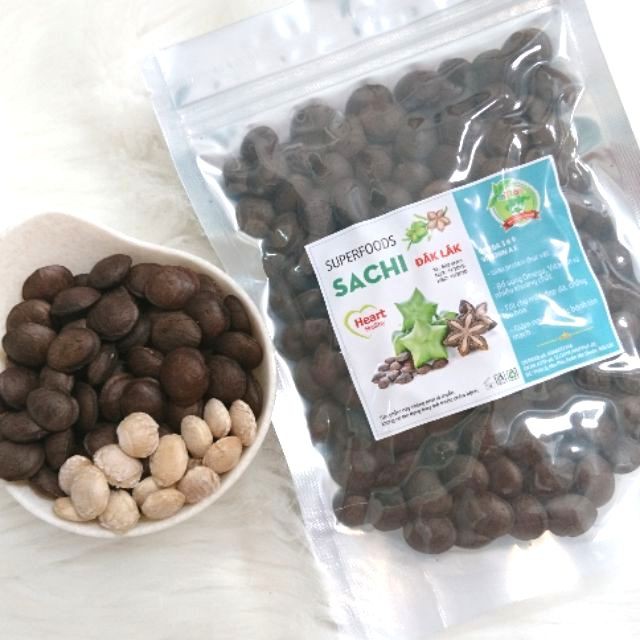 Hạt Sachi sấy chín Oganic Đắklắk thơm ngon