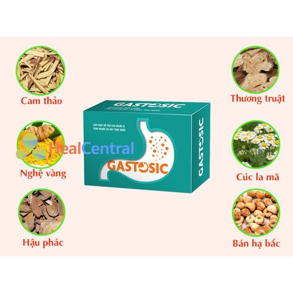 Gastosic – Hỗ Trợ Trào Ngược, Ngừa Tái Phát, Ngăn Biến Chứng - Hộp 30 viên