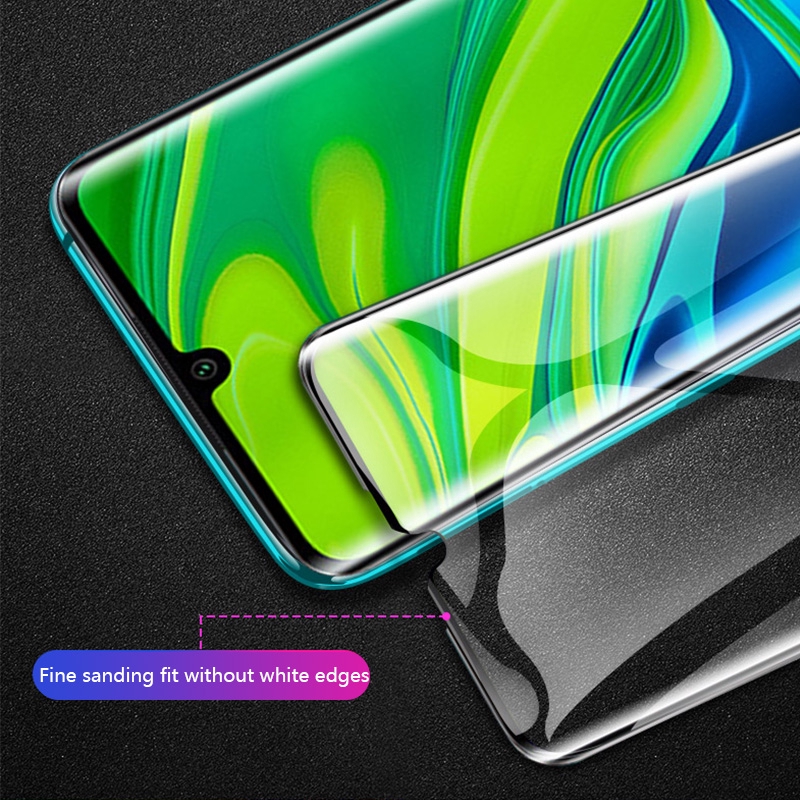 Kính Cường Lực 9h 2.5d Bảo Vệ Toàn Màn Hình Cho Xiaomi Mi Note 10/10 Pro/10 Lite
