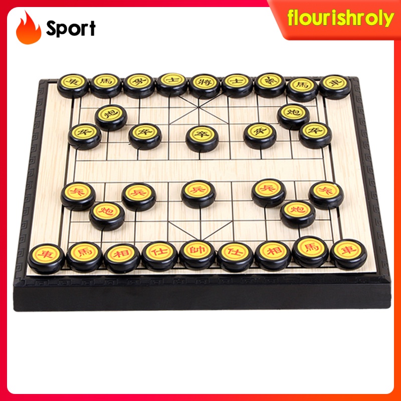 Chinese Chess Chinese Chess Game PVC Plastic Board Game for Two Players