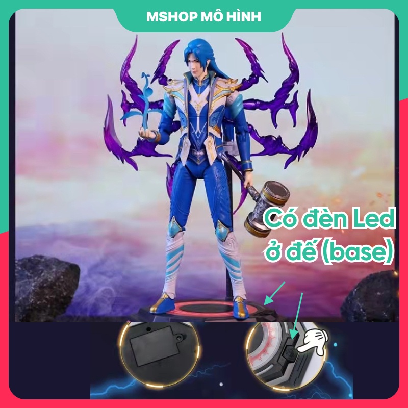 Đồ chơi mô hình Đường Tam Tiểu Vũ, Vinh Vinh.. sử lai khắc thất quái 18cm - Đấu la đại lục