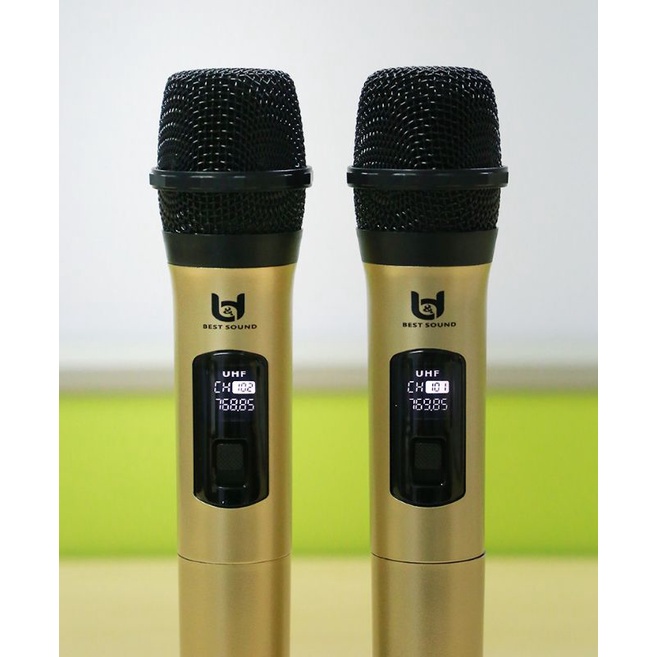 Micro karaoke không dây Best Sound 2 Micro W003 , W301  và W108