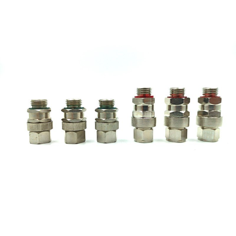 Cục xoay chống xoắn dây - khớp xoay dây chống xoắn inox máy xịt rửa chân 13.8mm