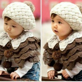 nón len tiêu cho bé freesize từ 6_36 tháng tuổi