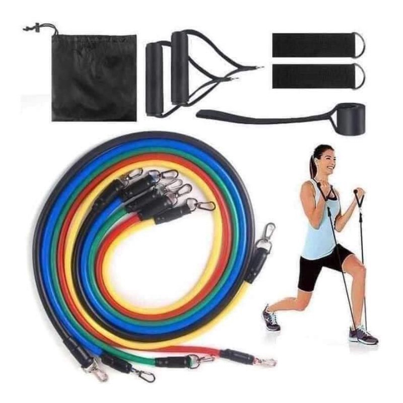 BỘ 5 DÂY TẬP NGŨ SẮC ĐÀN HỒI CO GIÃN