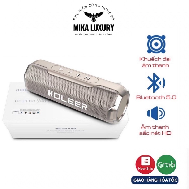 LOA BLUETOOTH MINI KOLEER BASS CĂNG ĐÉT[BẢO HÀNH 12 THÁNG]