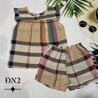 Đồ bộ tole lanh đùi size nhí