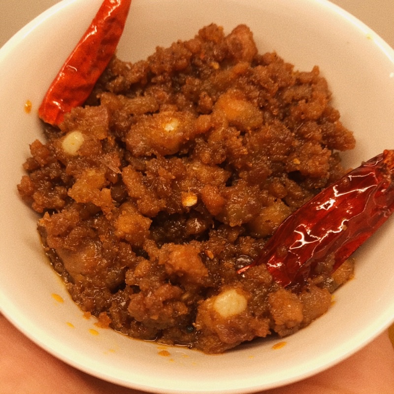 (500gram) Mắm tép chưng thịt sụn ngon đặc biệt nhà làm