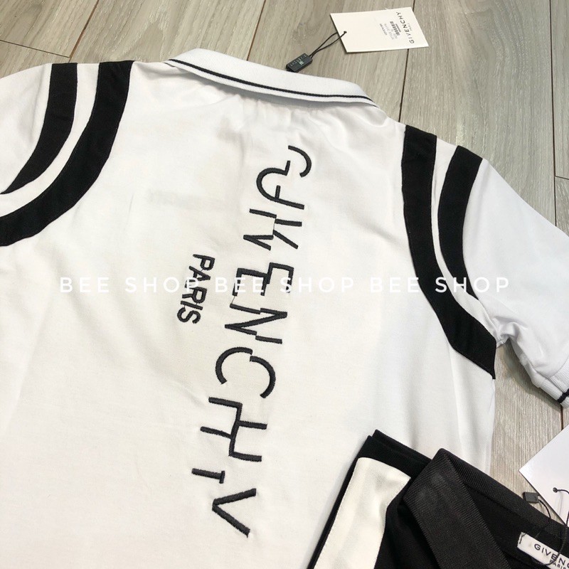 Áo polo Gvc chữ dọc, áo phông nam cổ bẻ - Bee Shop | BigBuy360 - bigbuy360.vn