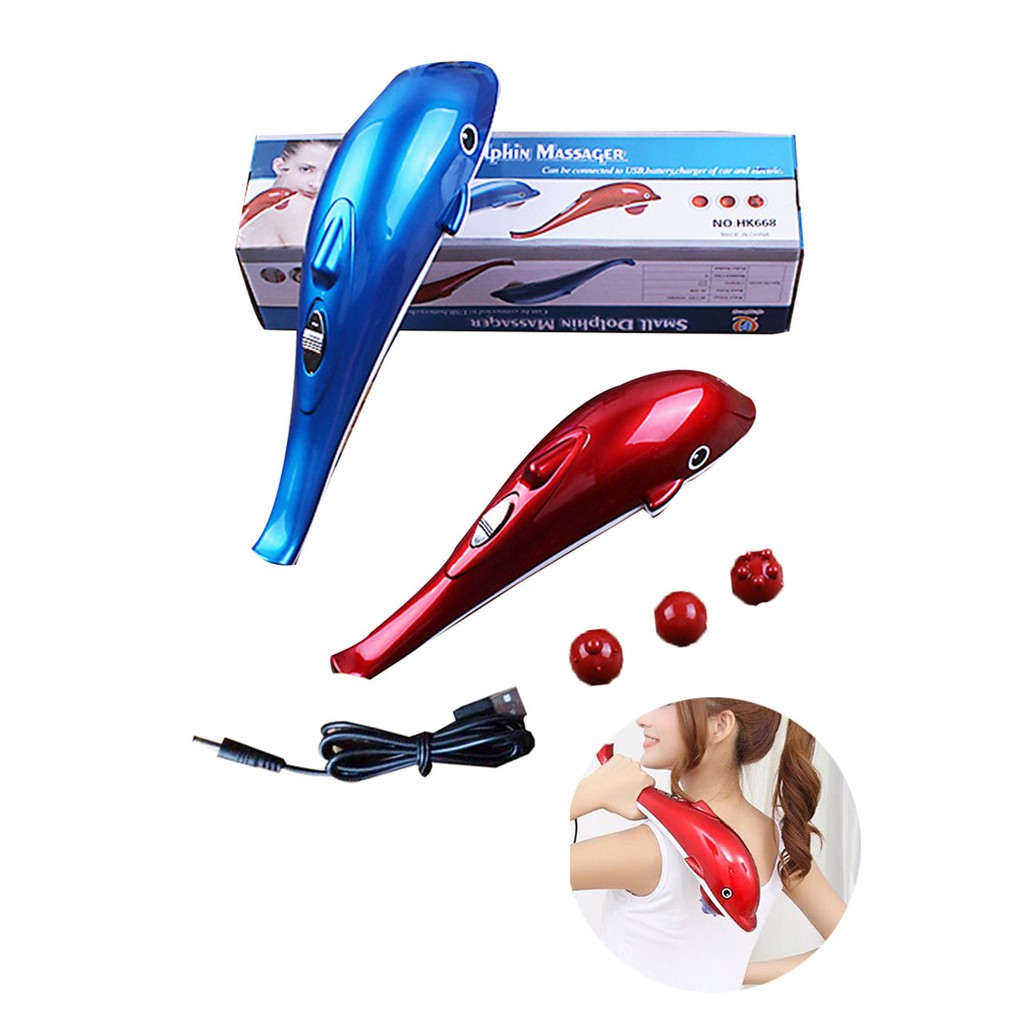 Máy Massage Cá Heo 3 đầu Small Mini H668 - Đồ chơi giá sỉ