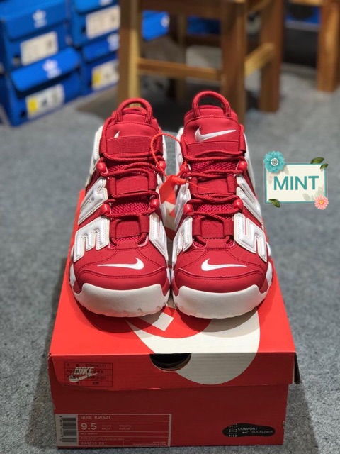 NEW CTY [FreeShip] [Xả Giá Sốc]. ( SALE SỐC - Video ) Giày Sneaker Uptempo Supreme Red uy tín P new ༗ hot