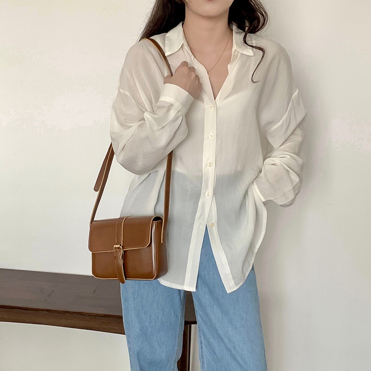 IELGY Túi Đeo Vai Hình Vuông Cỡ Nhỏ Dễ Phối Đồ Thời Trang Cho Nữ