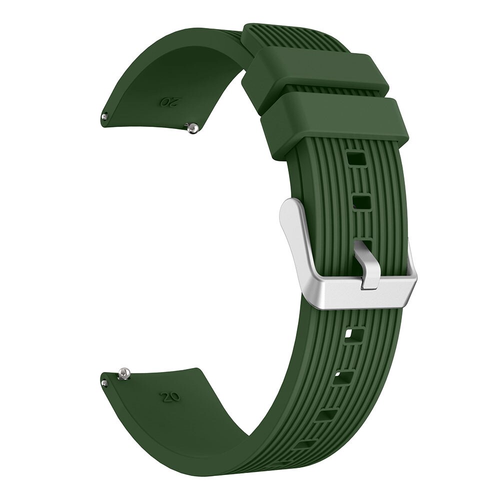 Dây silicon chất lượng cao thay thế cho đồng hồ samsung galaxy watch 4 classic 42mm 46mm / galaxy 4 40mm 44mm 20mm